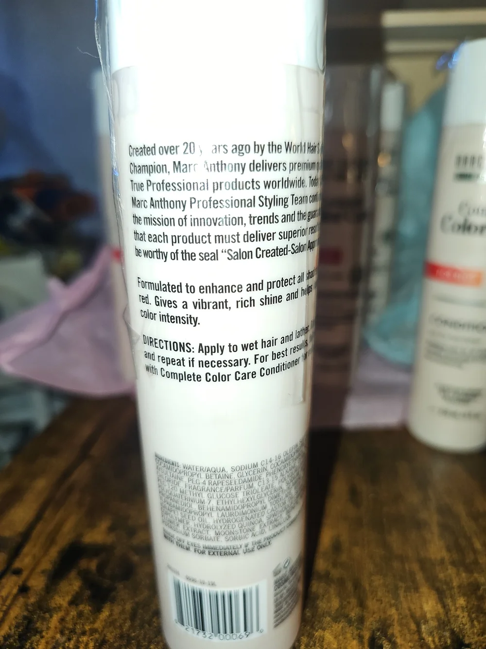 Marc Anthony Complete Color Care Shampoo & Conditioner Set - Pale Pink Bottles